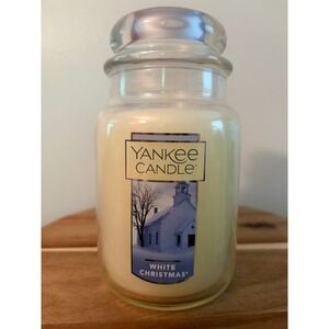 Yankee Candle White Christmas 22 oz Large Jar Candle New